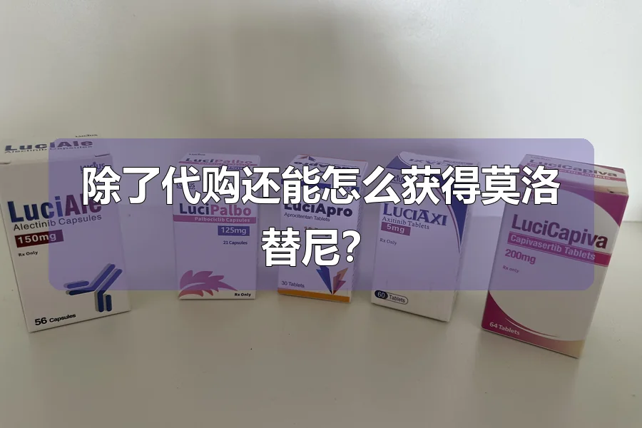 除了代购还能怎么获得莫洛替尼？